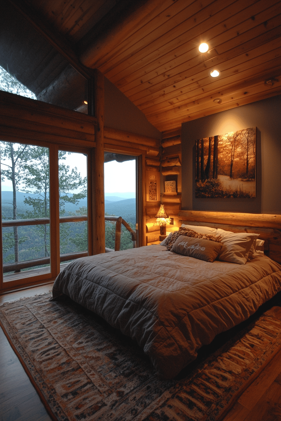 little cabin bedroom