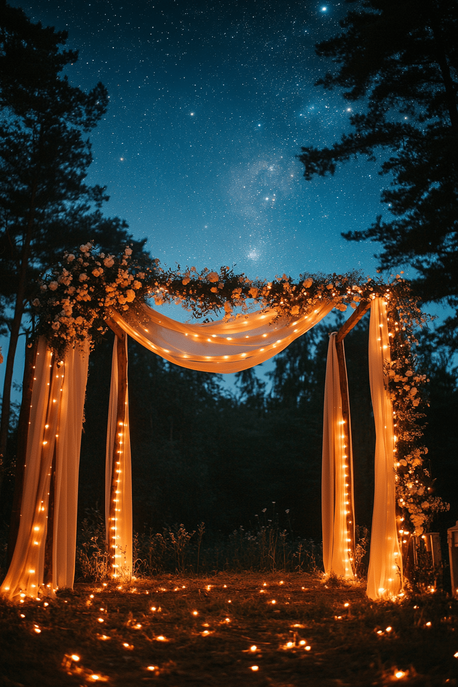 boho wedding arch