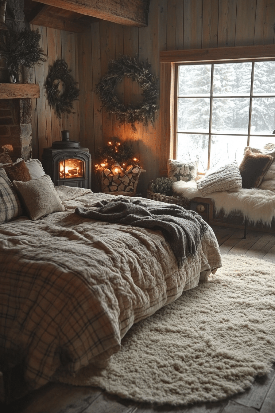 rustic farmhouse bedroom