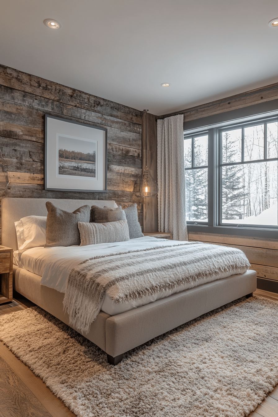 rustic farmhouse bedroom