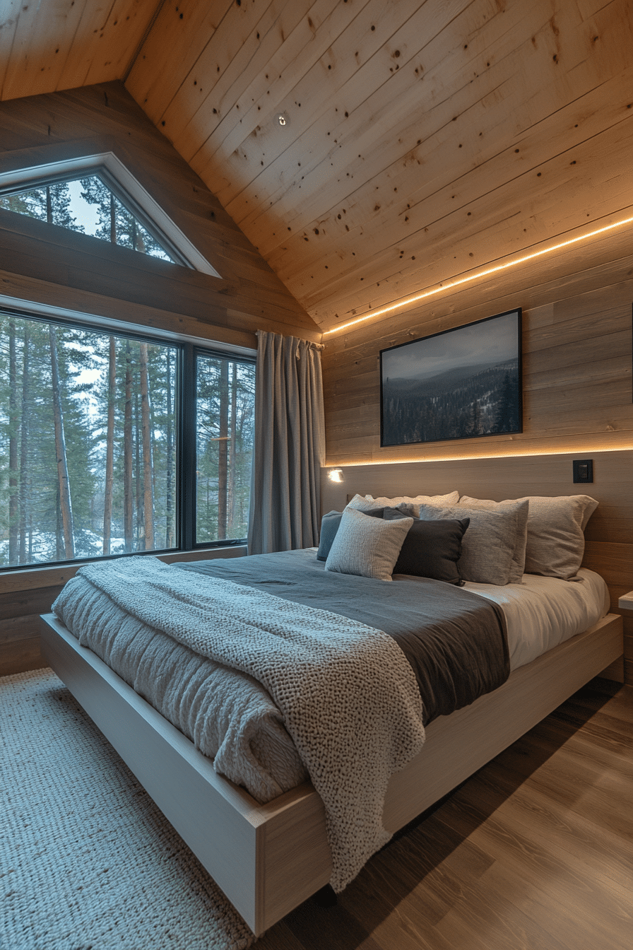 little cabin bedroom