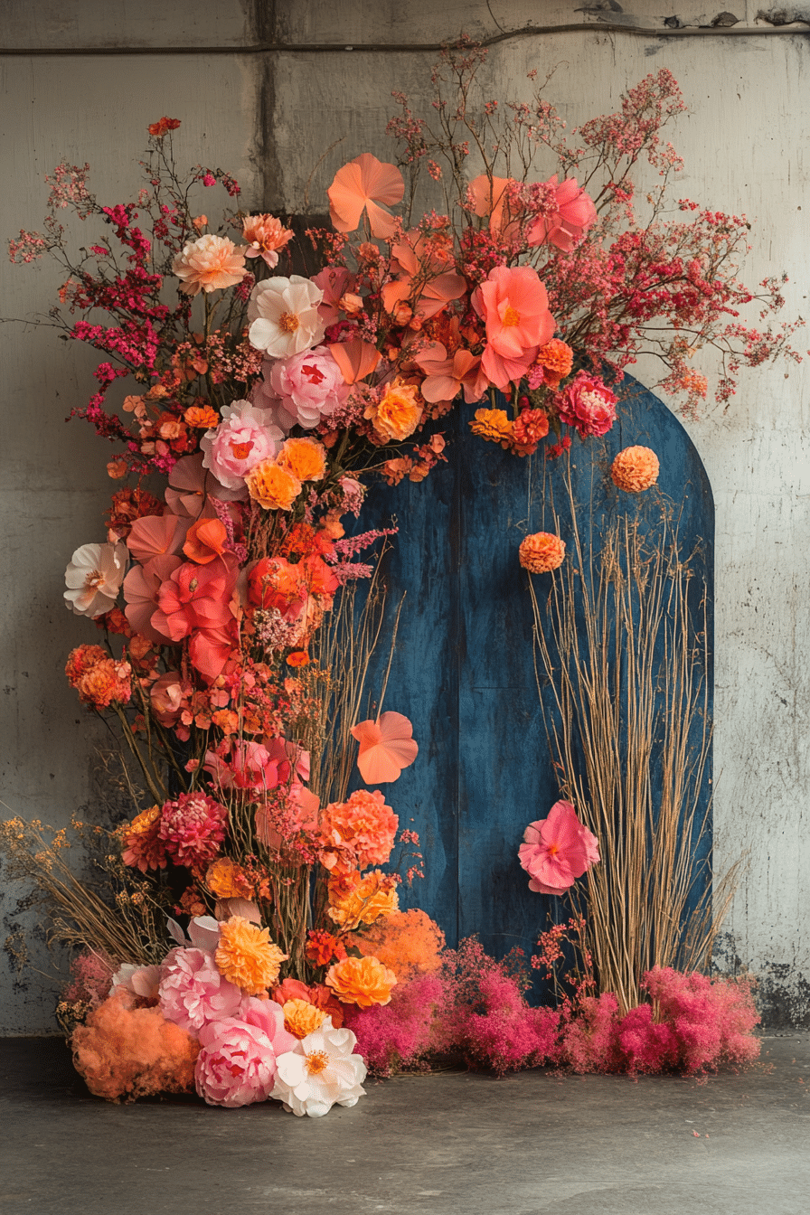 boho wedding arch