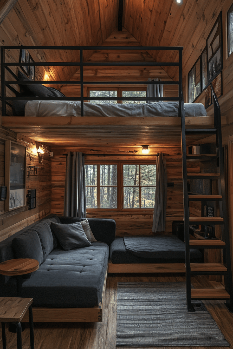 little cabin bedroom