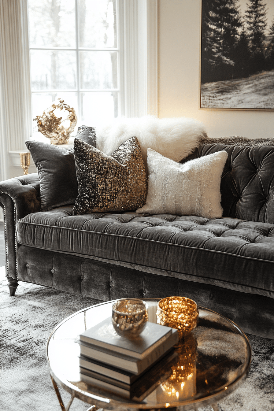 Grey sofa living room ideas