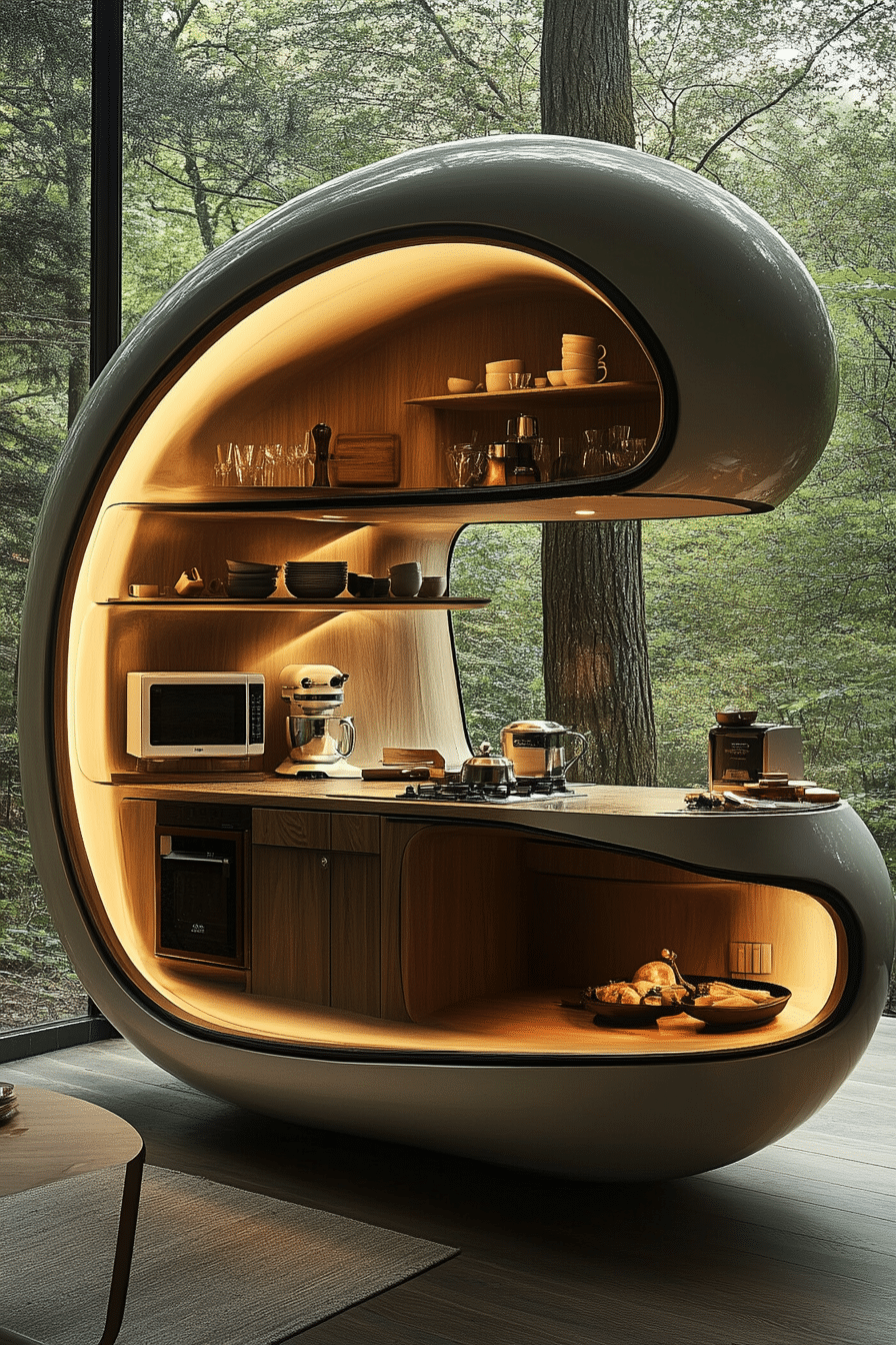 little cabin kitchen