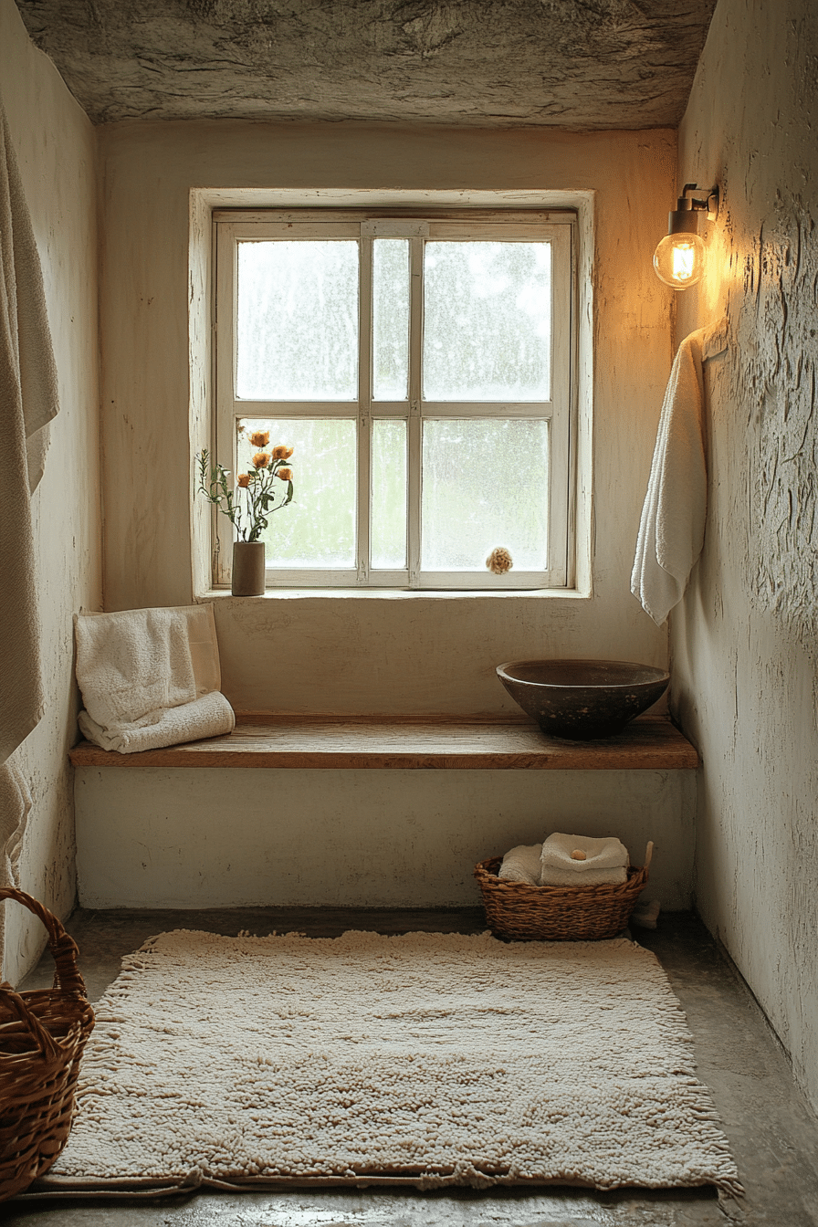 wabi sabi bathroom