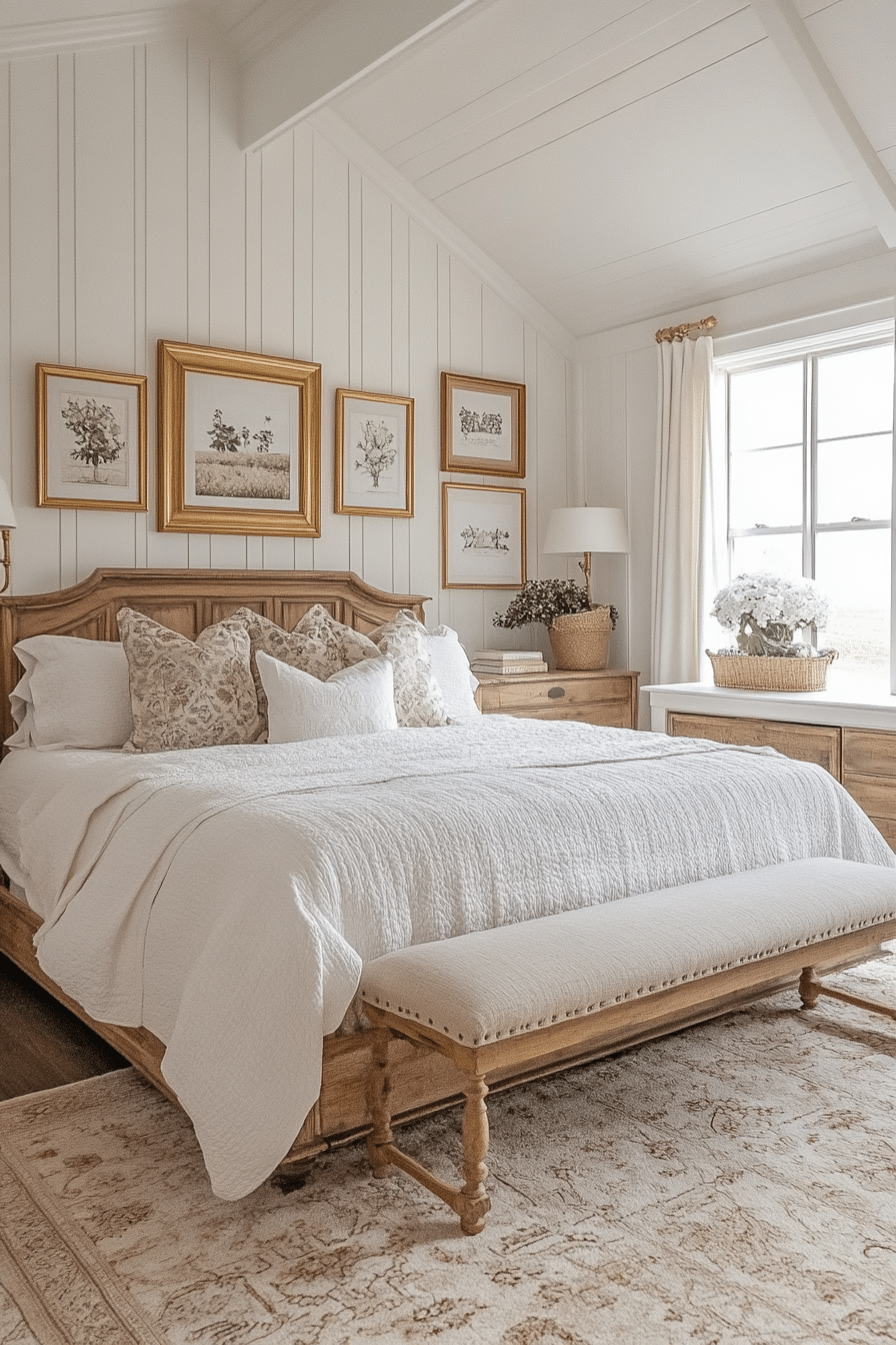 rustic farmhouse bedroom