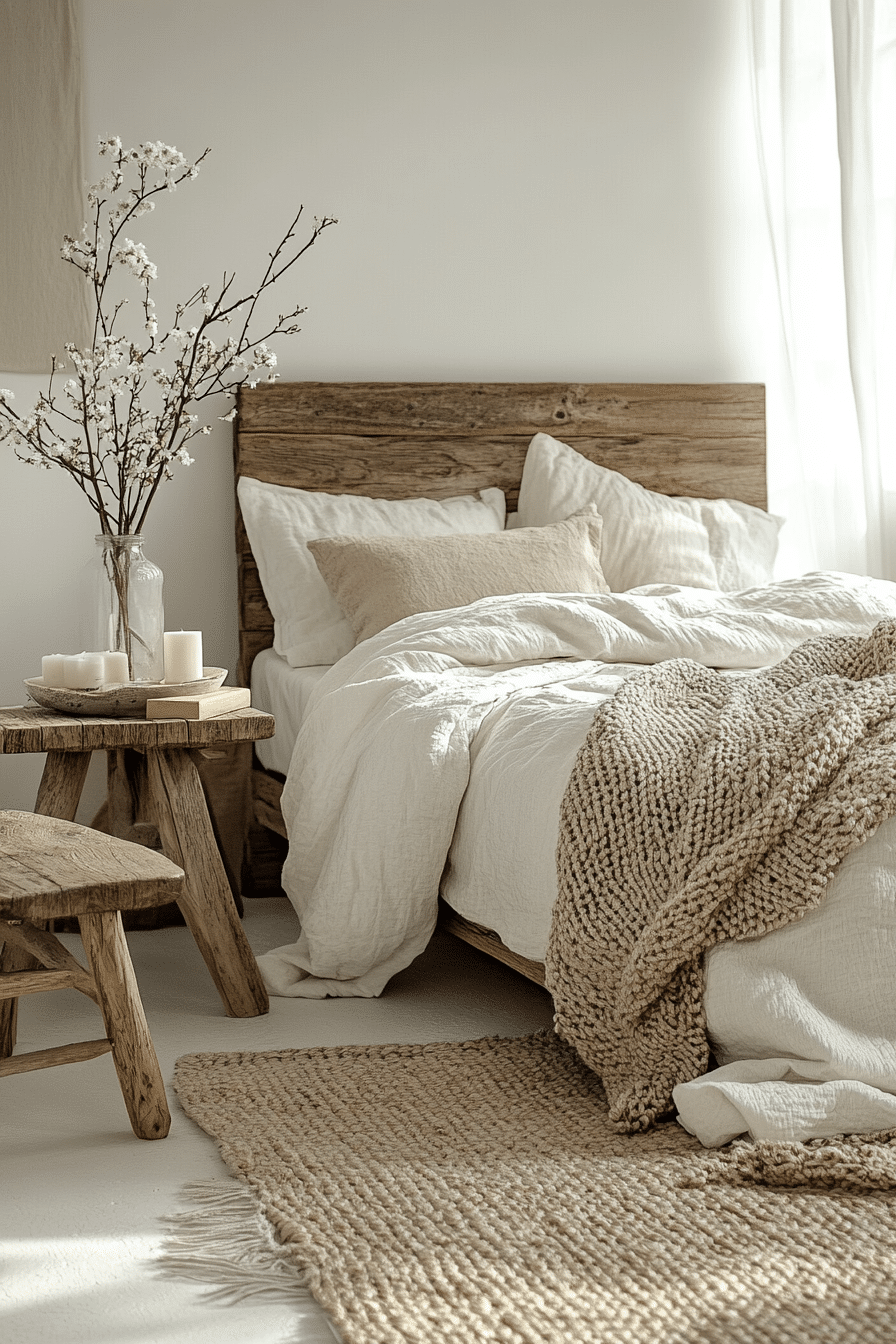 Nordic Cozy Corner for Barndominium Bedroom Ideas