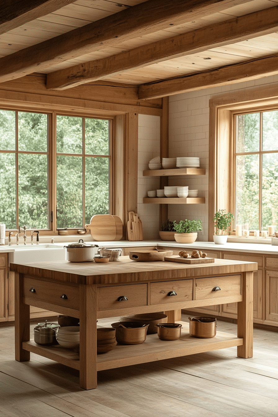 little cabin kitchen