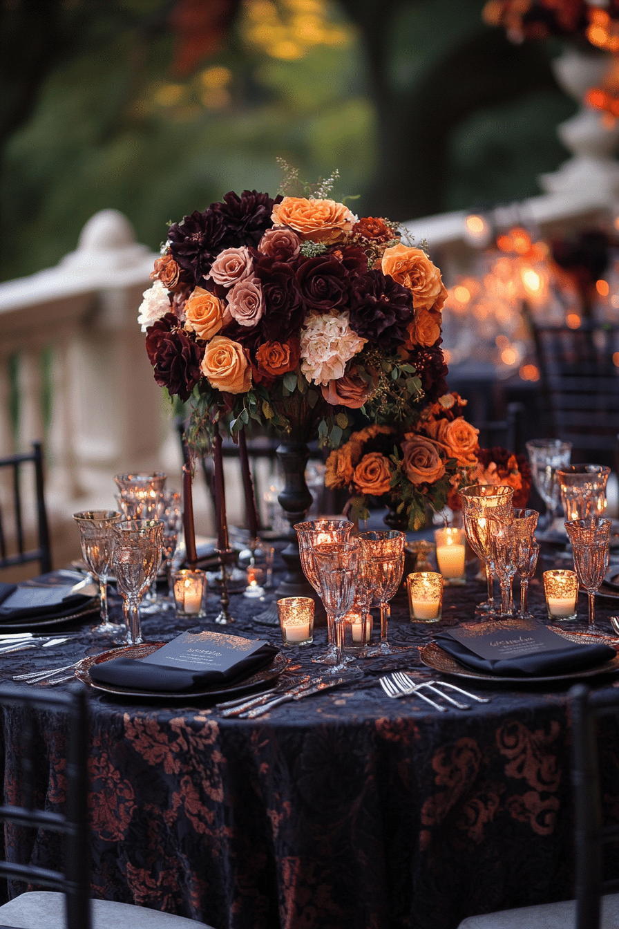 boho wedding table decorations