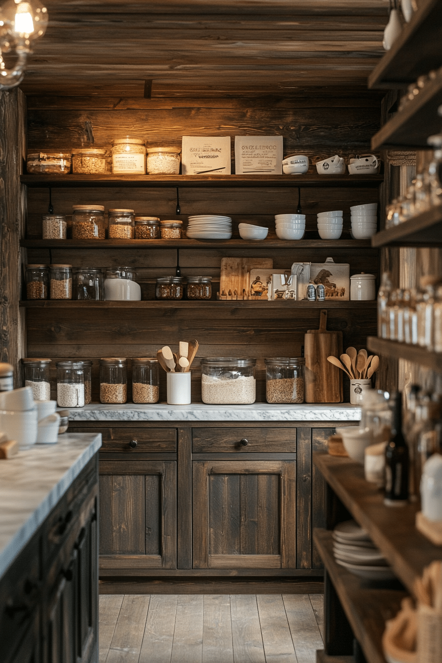 little cabin kitchen