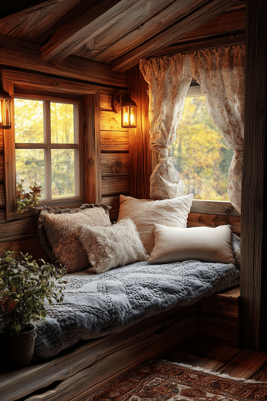 little cabin bedroom