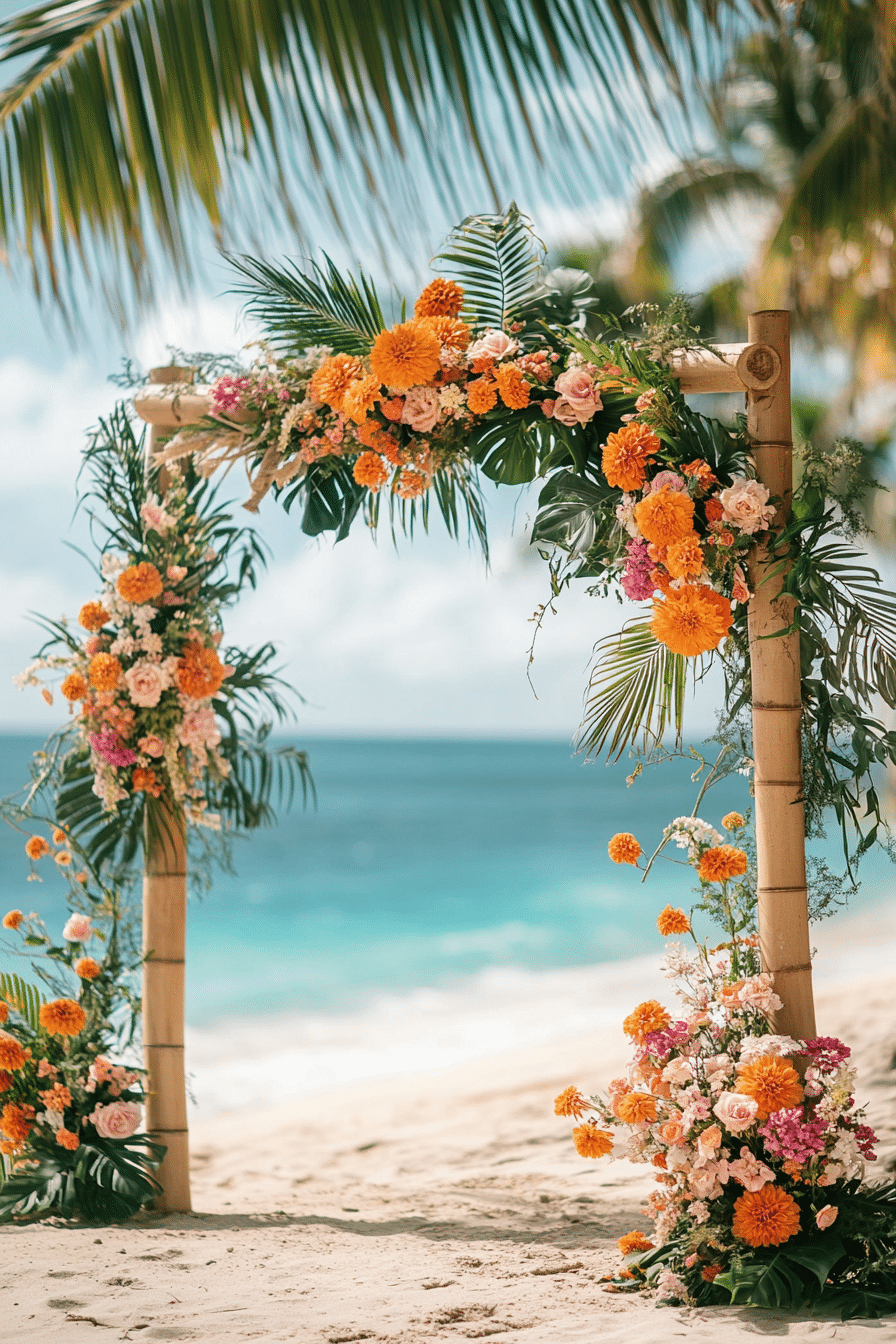 boho wedding arch