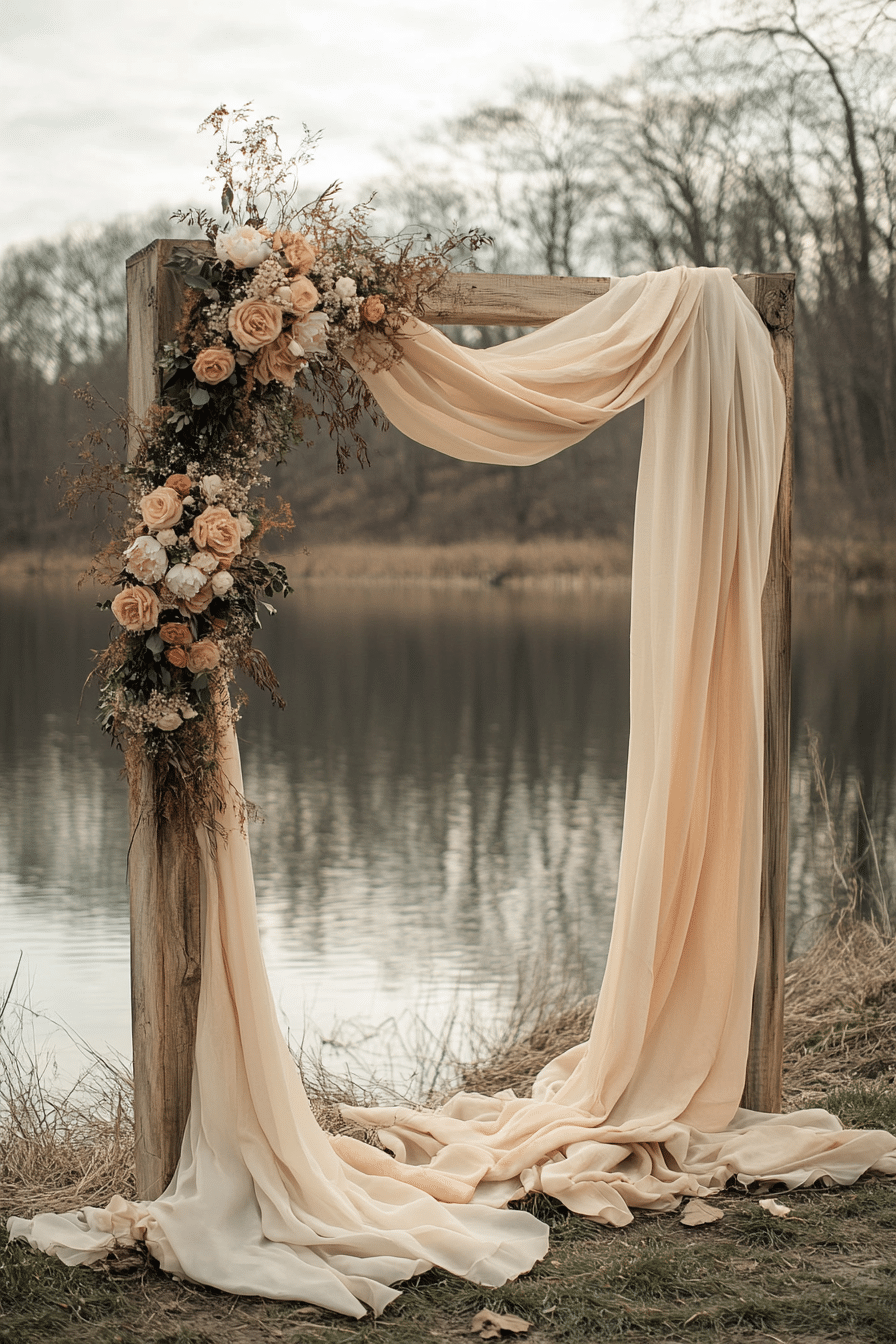 boho wedding arch