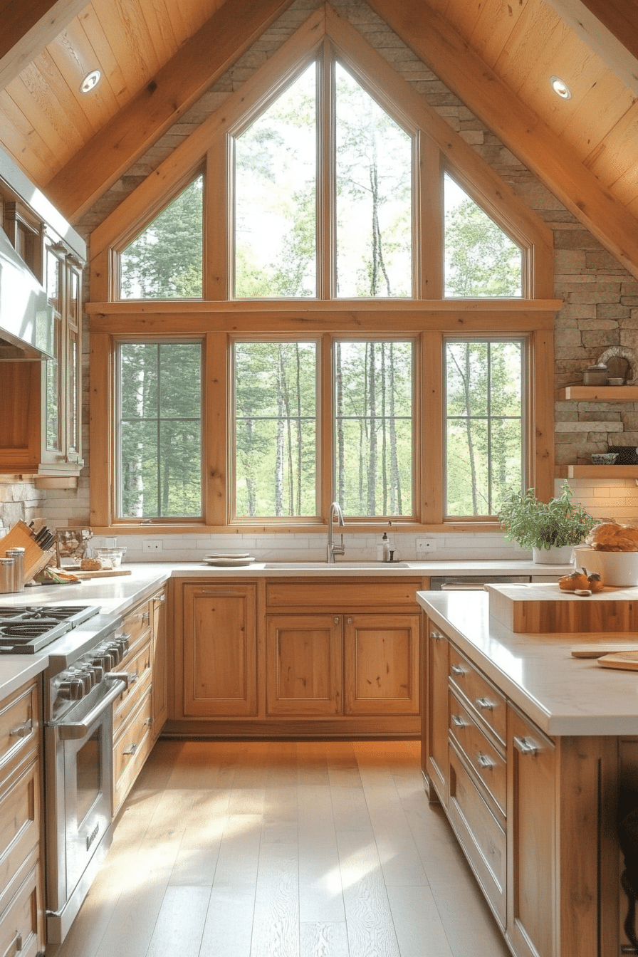 little cabin kitchen