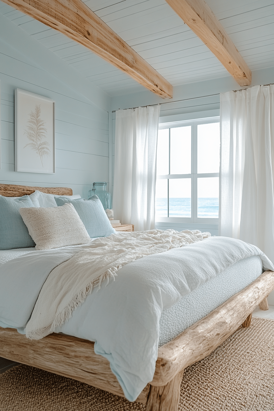 Beachside Bliss in Barndominium Bedroom Ideas