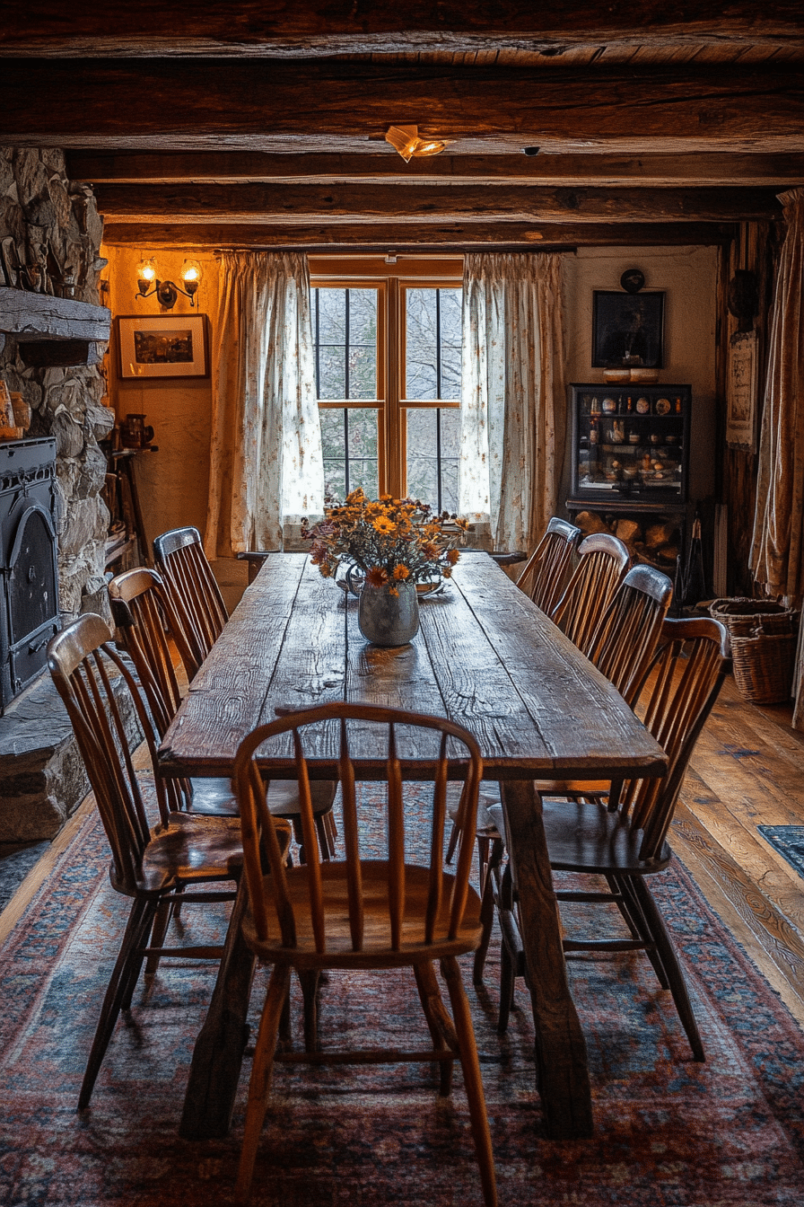 wabi sabi dining room