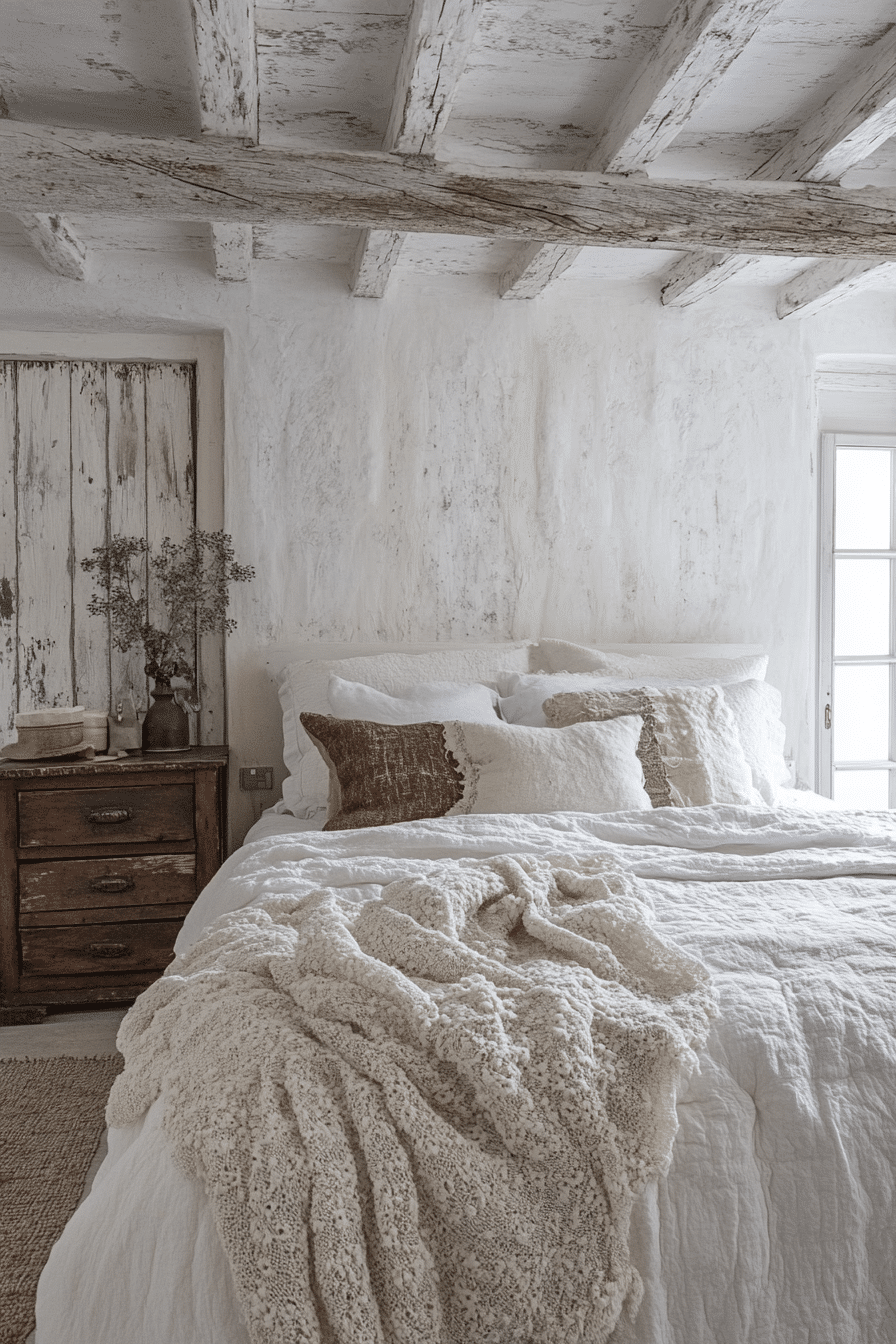 rustic farmhouse bedroom