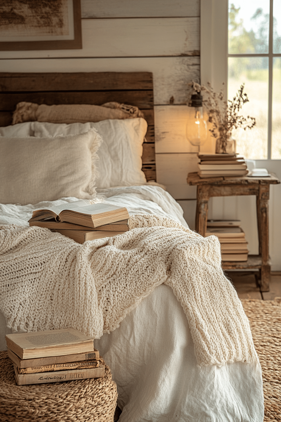 rustic farmhouse bedroom