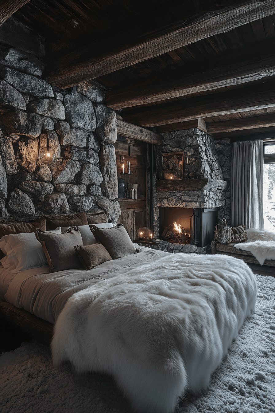 little cabin bedroom