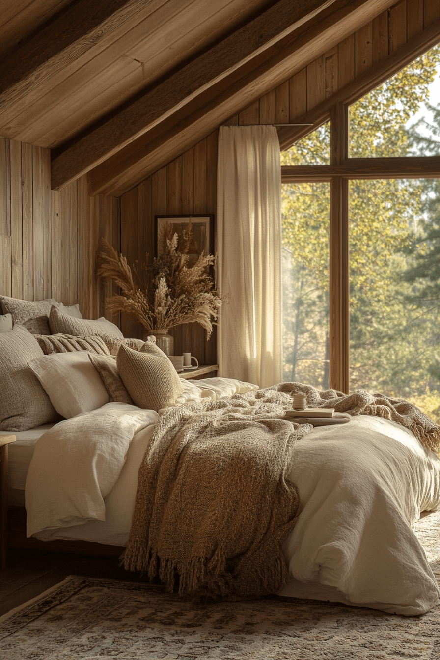 Scandinavian Harmony for Barndominium Bedroom Ideas