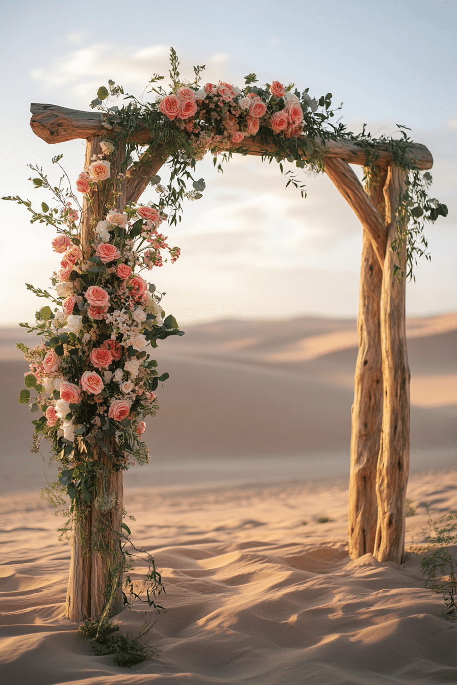 boho wedding arch