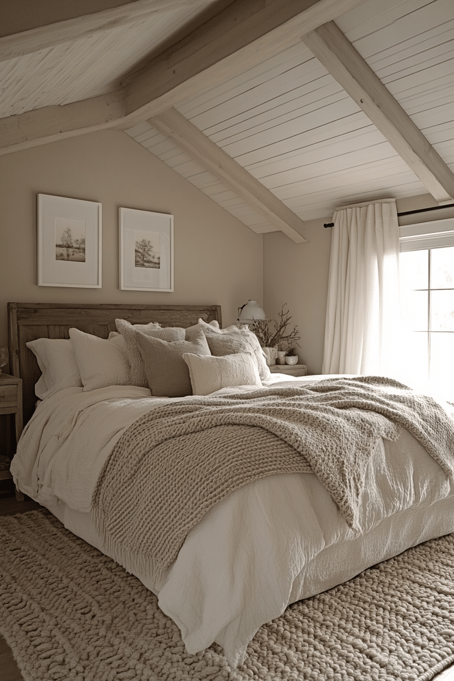 rustic farmhouse bedroom