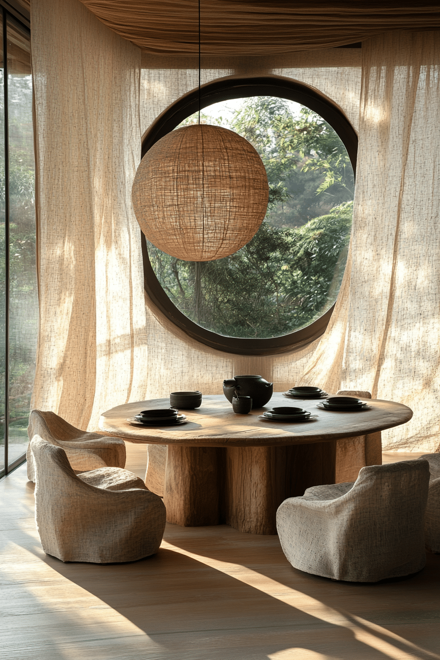 wabi sabi dining room