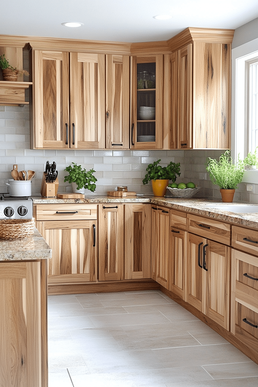 hickory kitchen cabinets