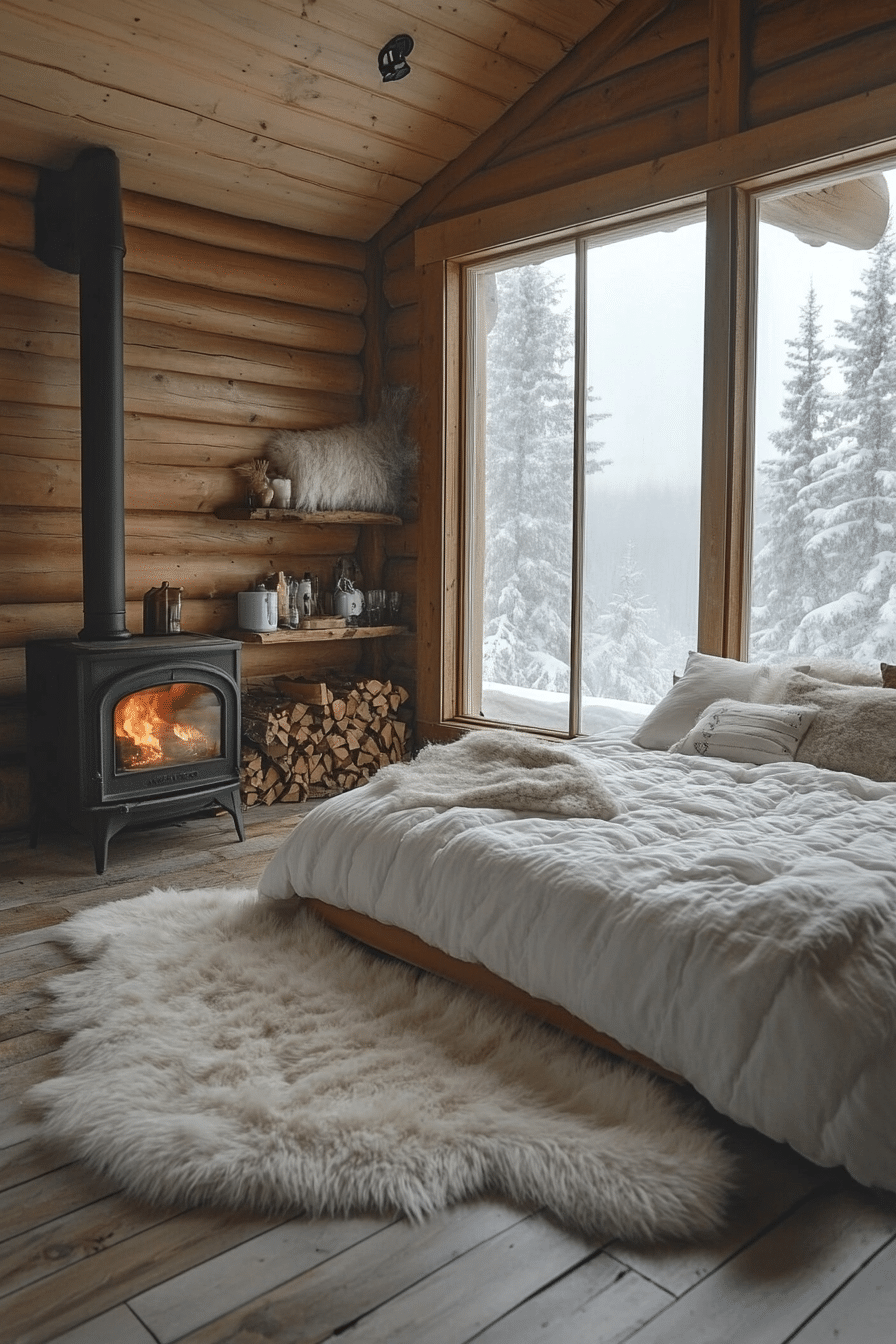 little cabin bedroom