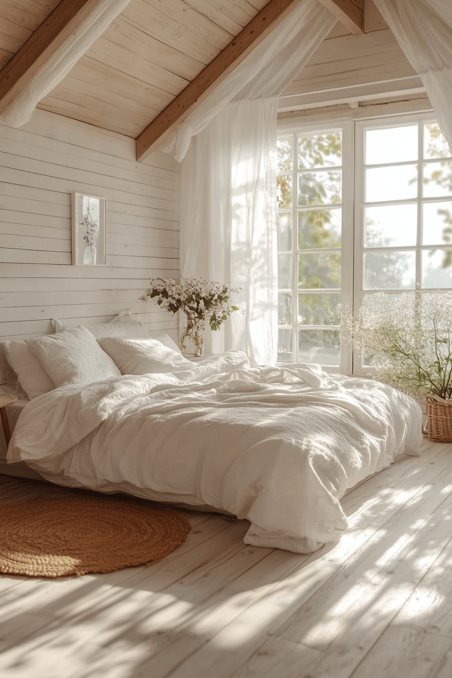 rustic farmhouse bedroom