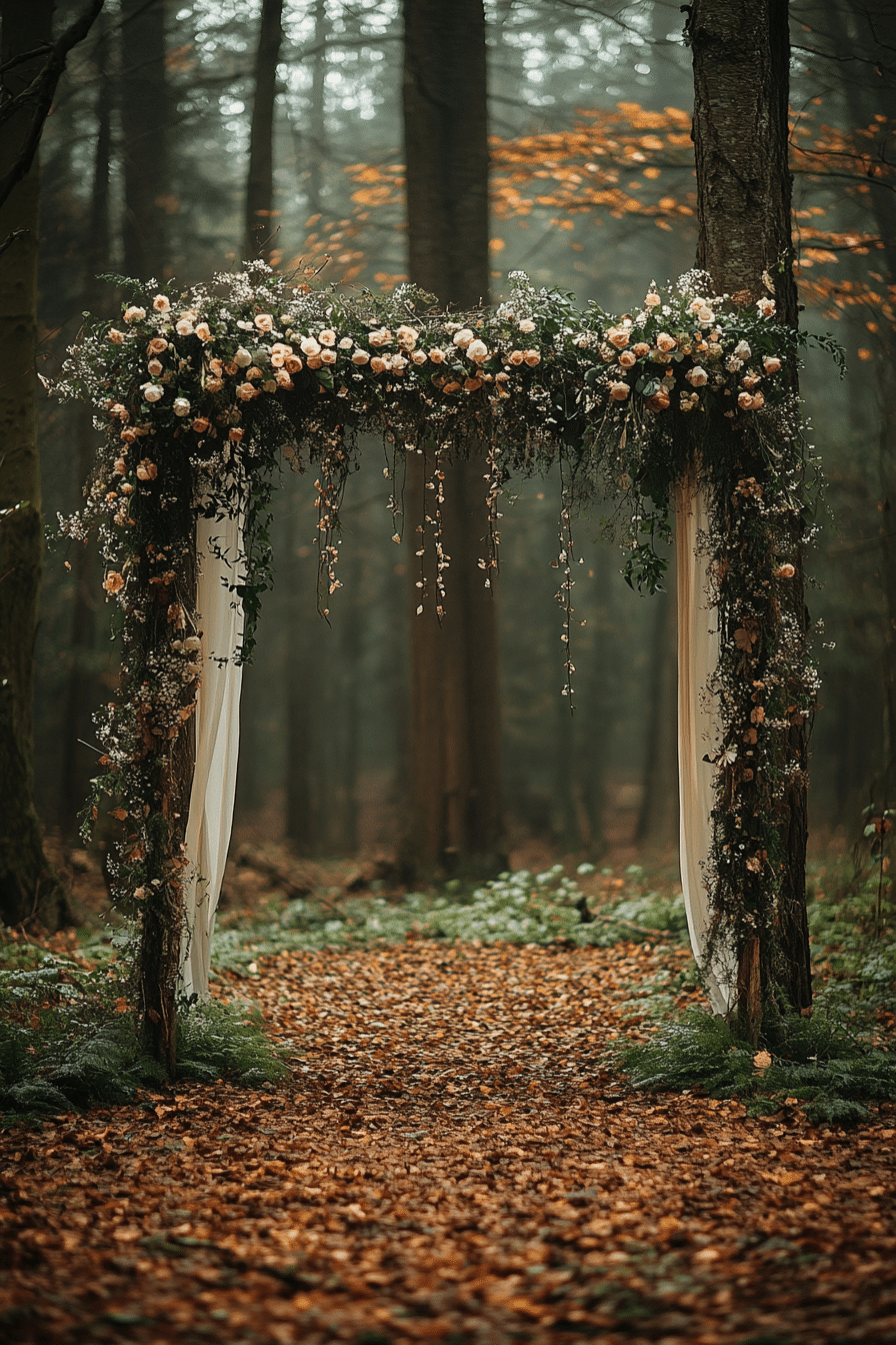 boho wedding arch