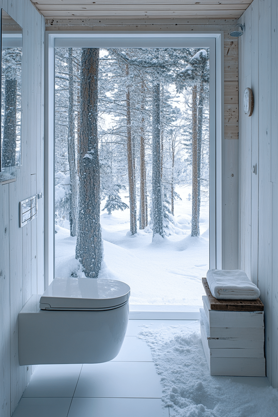 little cabin bathroom