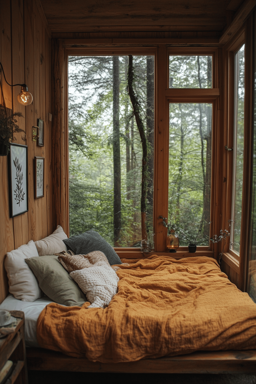 little cabin bedroom