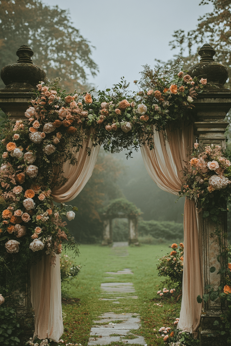 boho wedding arch