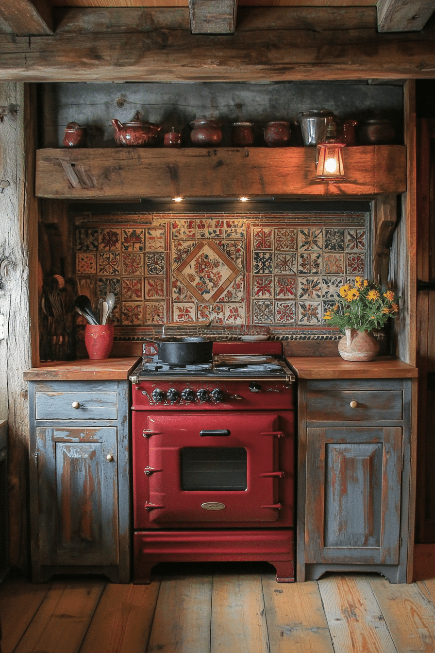 little cabin kitchen