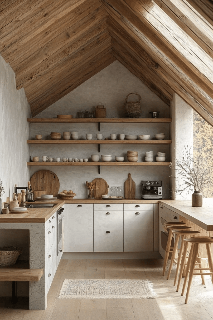 little cabin kitchen