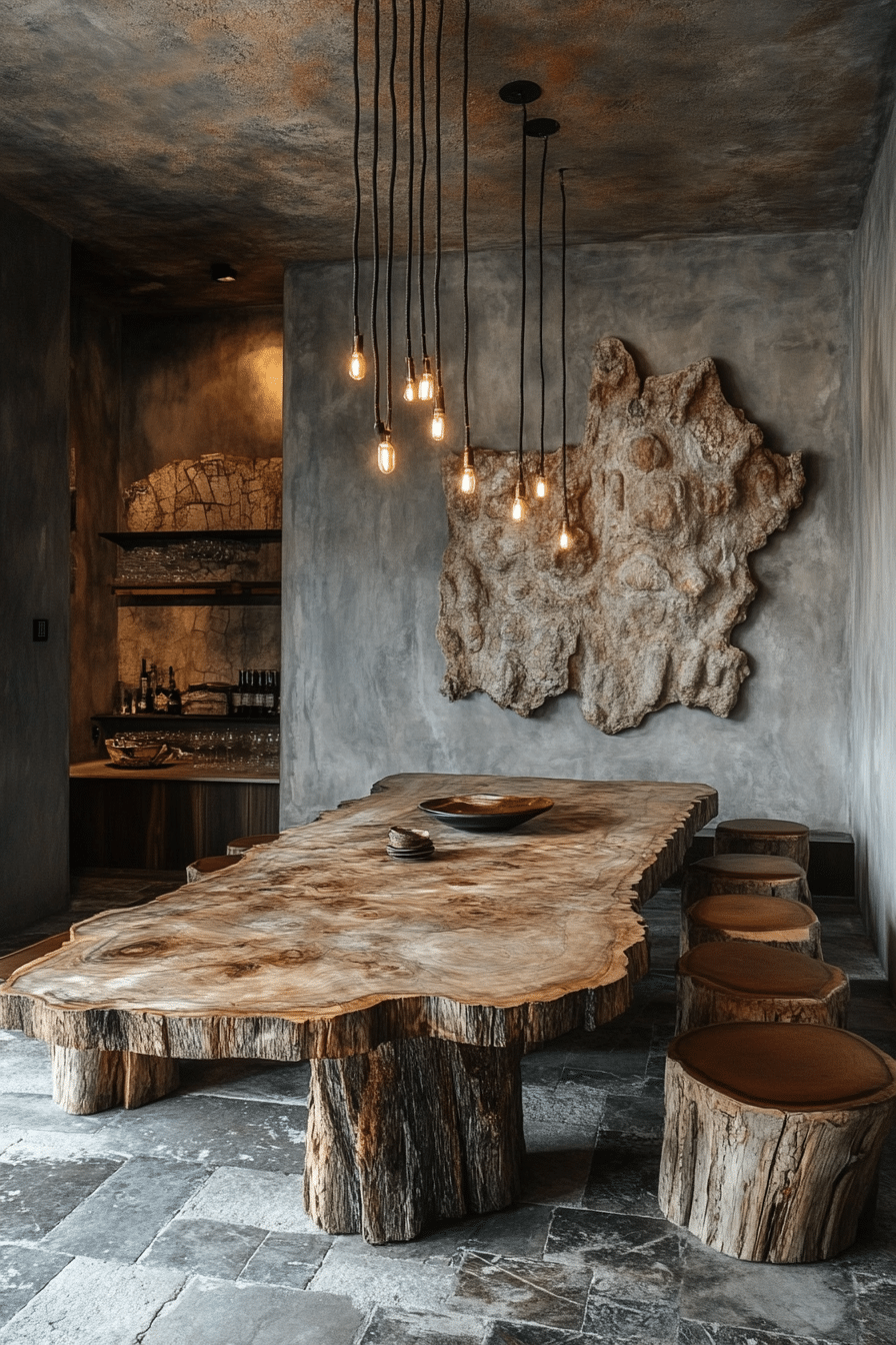 wabi sabi dining room