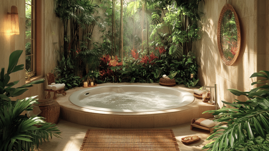 Jacuzzi Tub Bathroom Decor