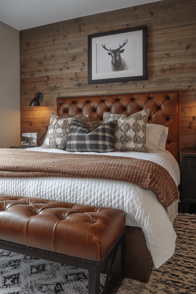 rustic farmhouse bedroom