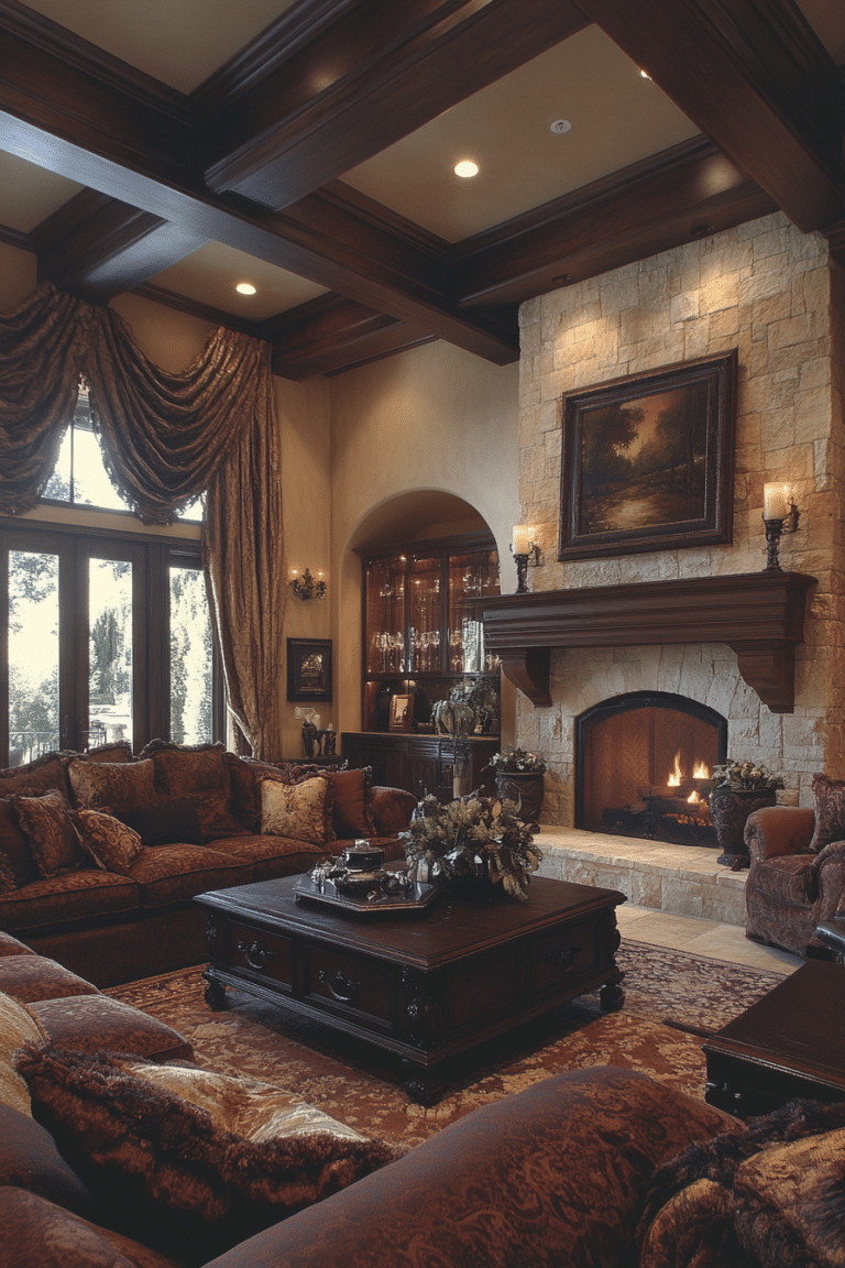 20+ Gorgeous Modern Rustic Living Room Ideas That Mix Wood and Warmth