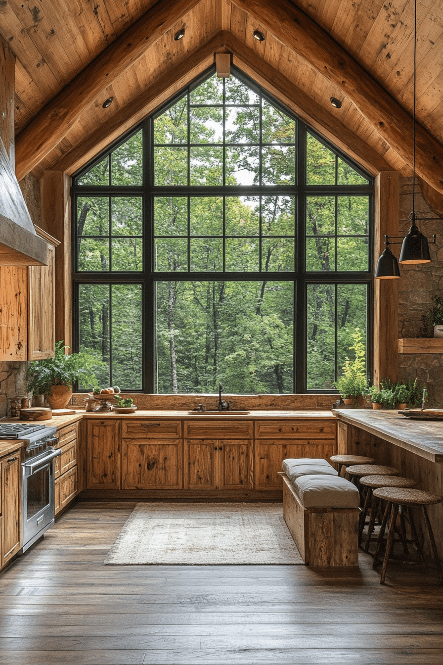 little cabin kitchen