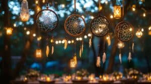 boho wedding table decorations