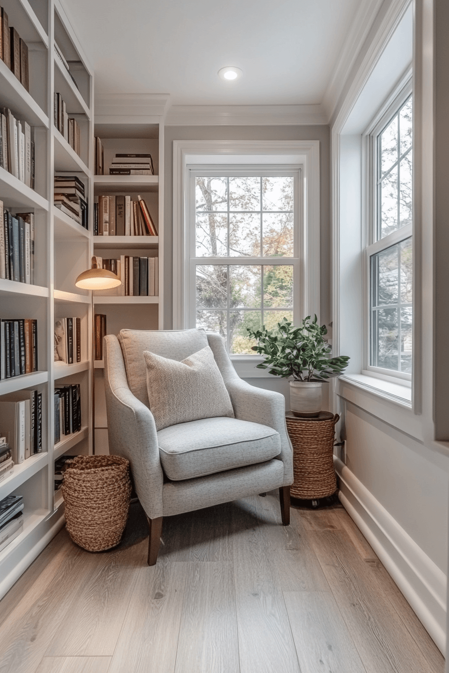 Cozy home library