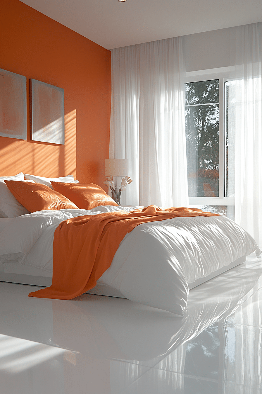 Colorful Minimalist Bedroom