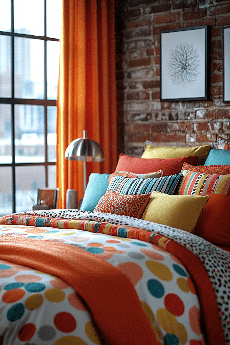 Colorful Eclectic Bedroom