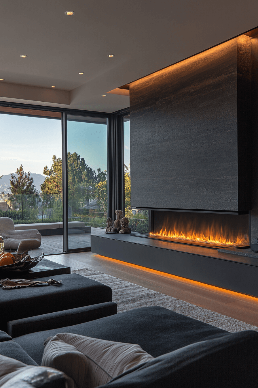 modern fireplace ideas