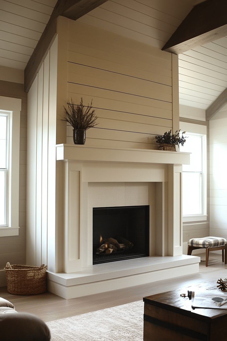 Farmhouse Fireplace