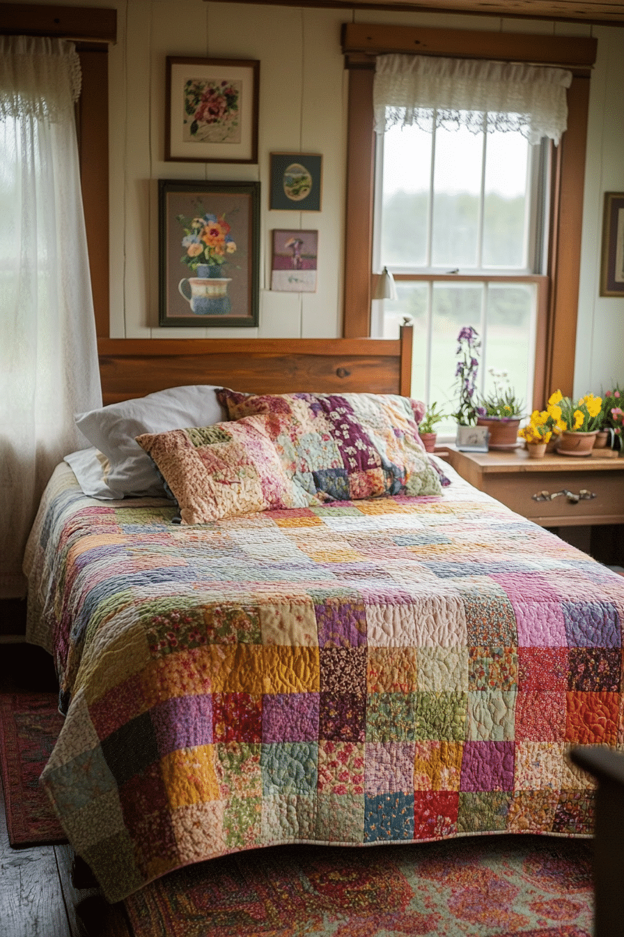 Colorful Eclectic Bedroom