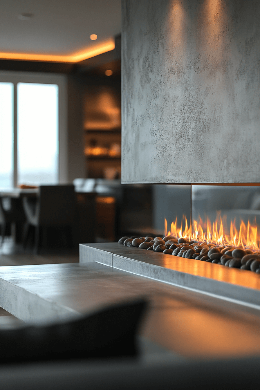 modern fireplace ideas